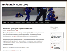 Tablet Screenshot of jklfightclub.com